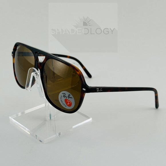 Ray-Ban RB2198 902/57 Bill Polarized Brown Classic B-15 Aviator Unisex Sunglass main image 5